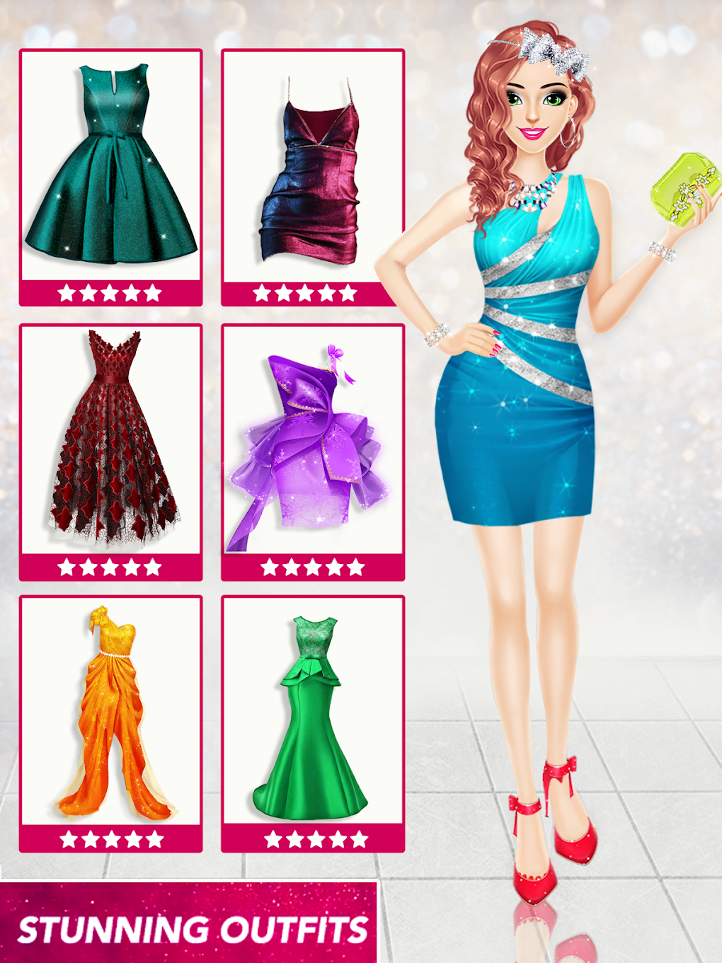 Girls Makeup Dress Up Games для Android — Скачать