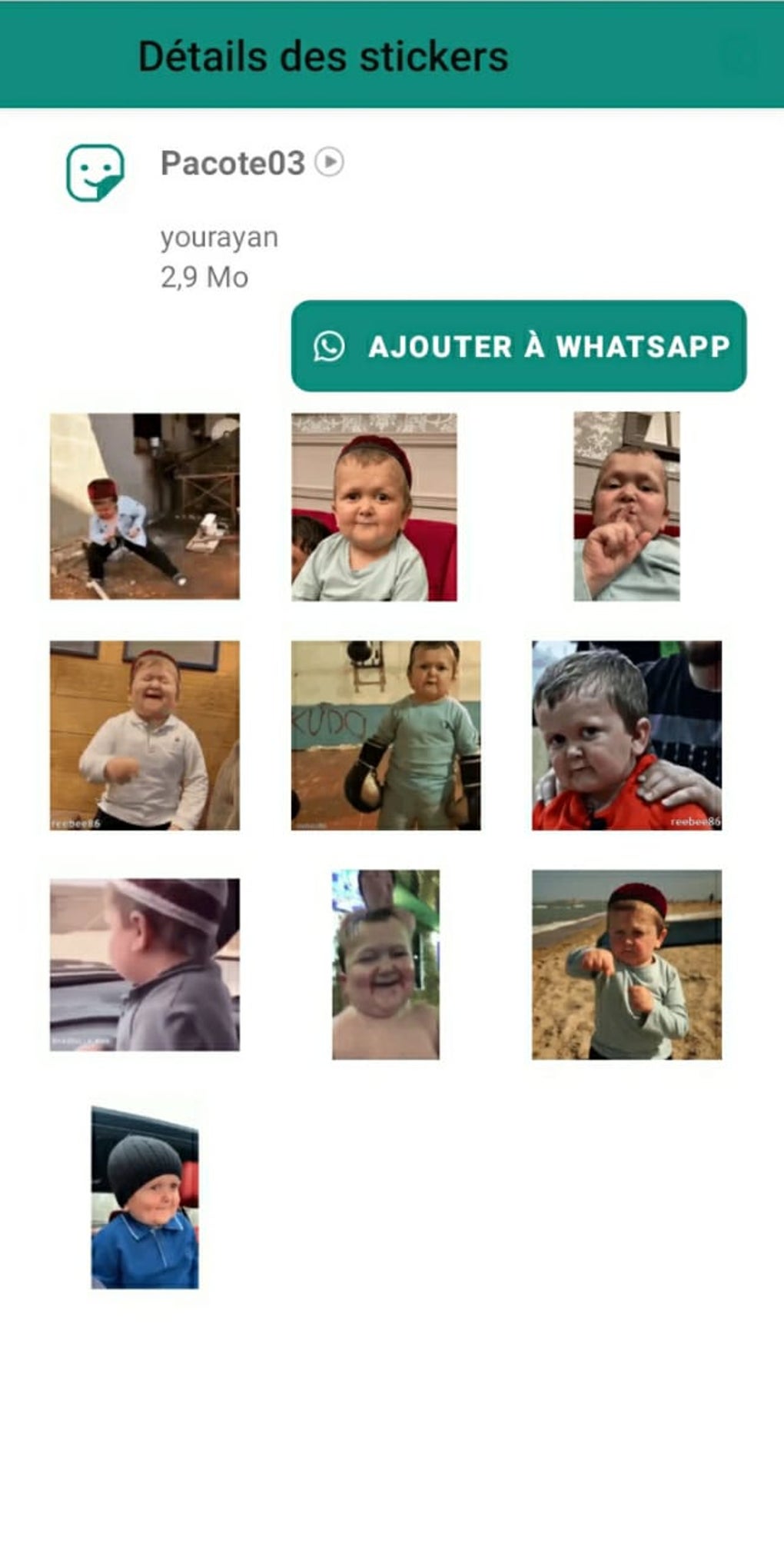 Hasbulla Stickers para Android - Descargar