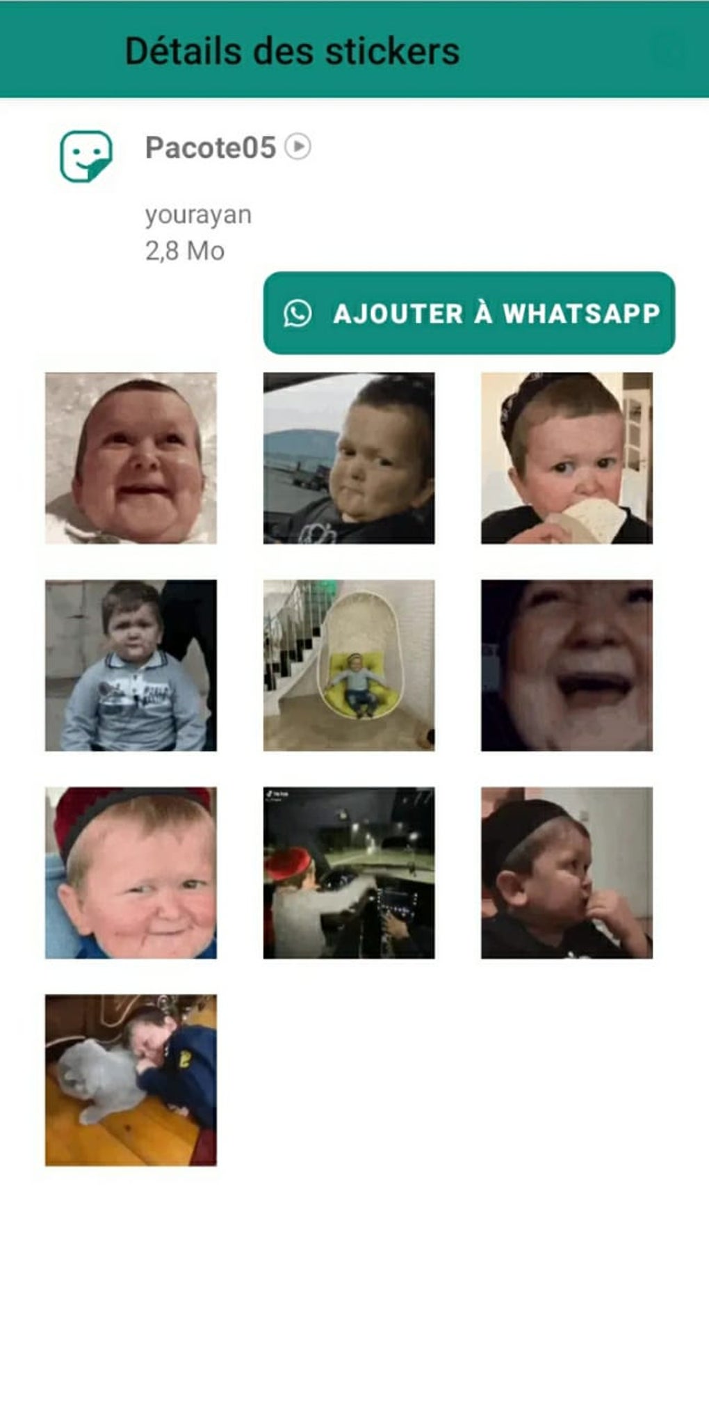 Hasbulla Stickers para Android - Descargar