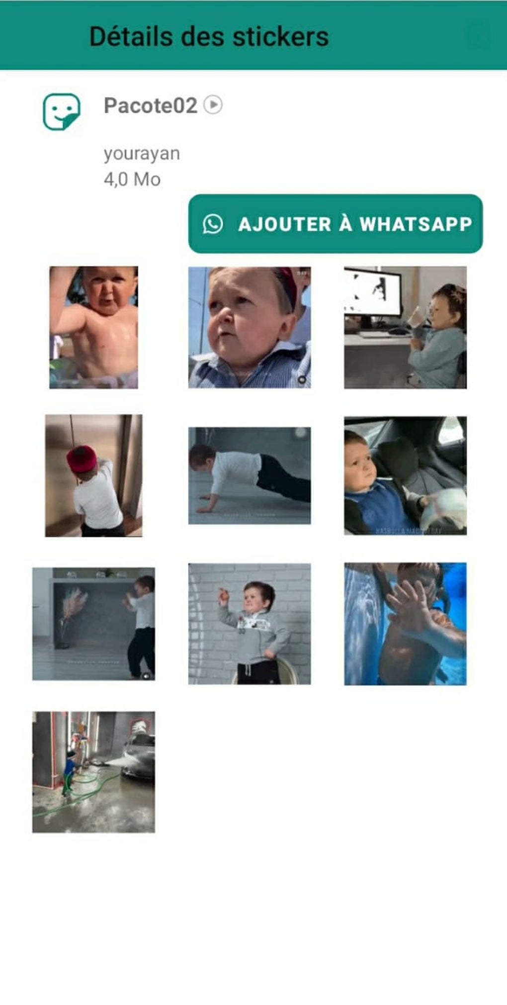 Hasbulla Stickers para Android - Descargar