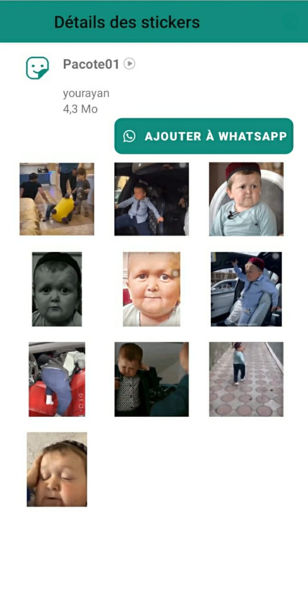 Hasbulla Stickers para Android - Descargar