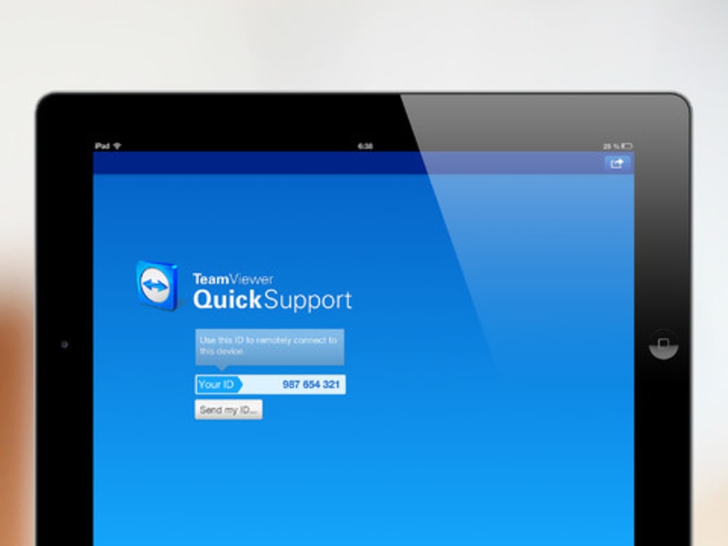 download teamviewer support for iphone