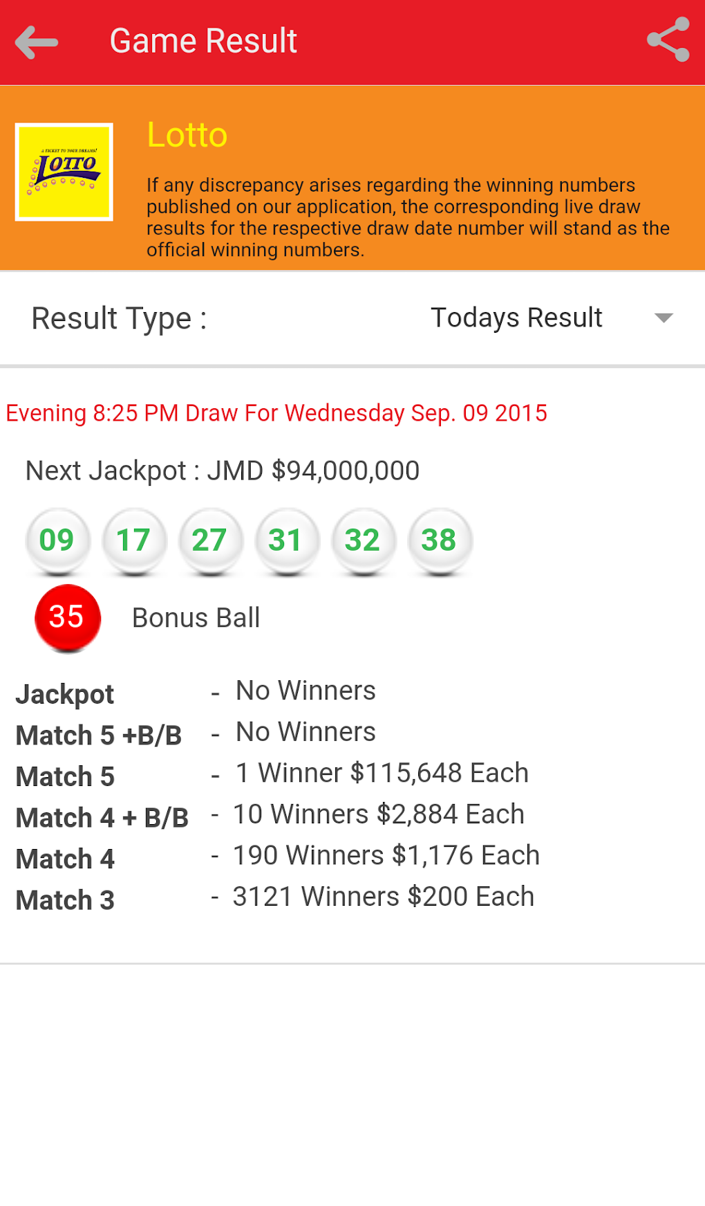 Supreme ventures super clearance lotto results