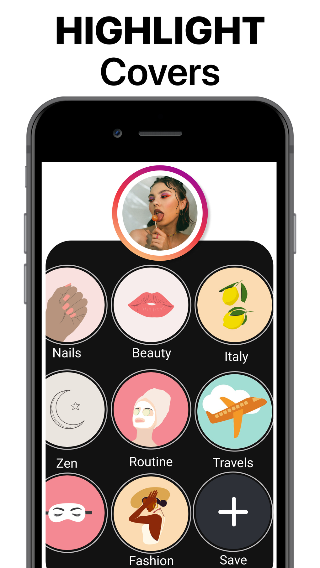App Highlight Cover Templates for iPhone Download App Highlight Cover Templates for iPhone Download