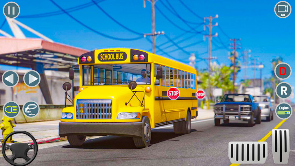 Baixe Jogo de Ônibus Escolar 3D Game no PC