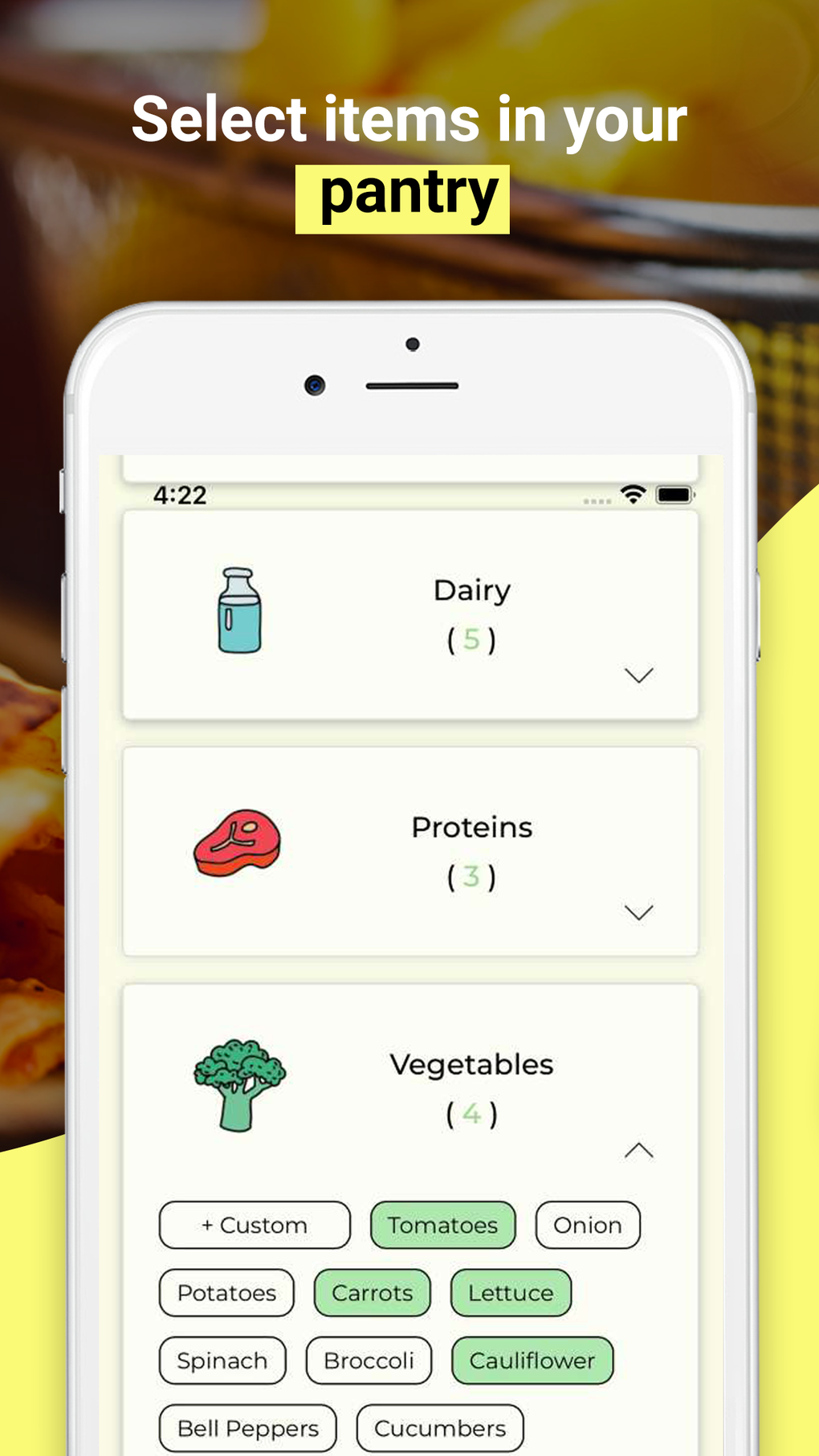 MyPantry: Generate Recipes для iPhone — Скачать