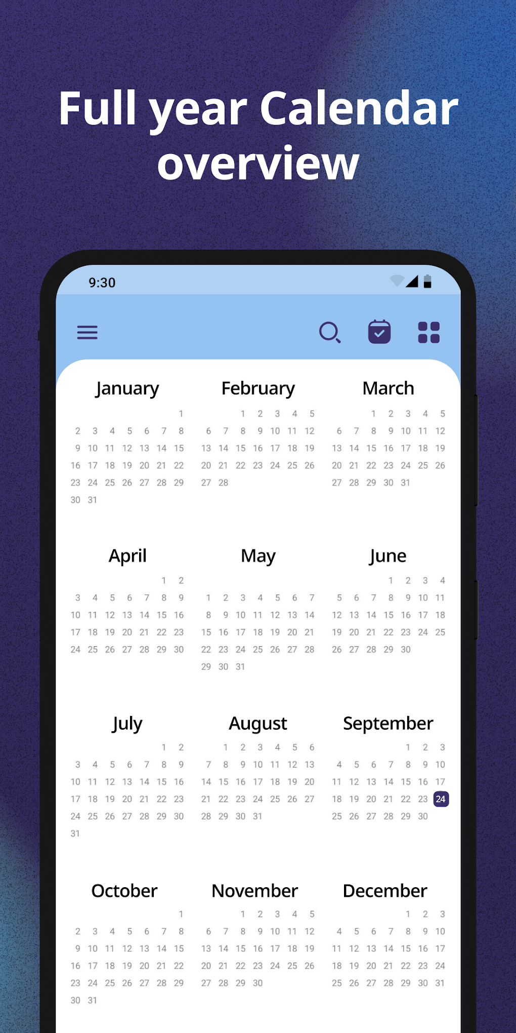 Calendar Para Android - Descargar