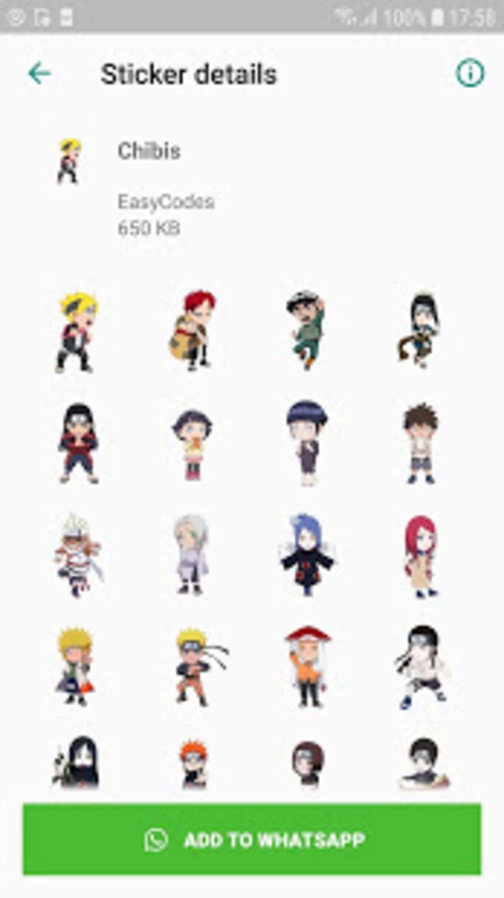 Stickers Naruto for WhatsApp APK para Android - Descargar