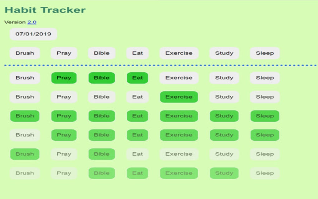 Habit Tracker pour Google Chrome - Extension Télécharger