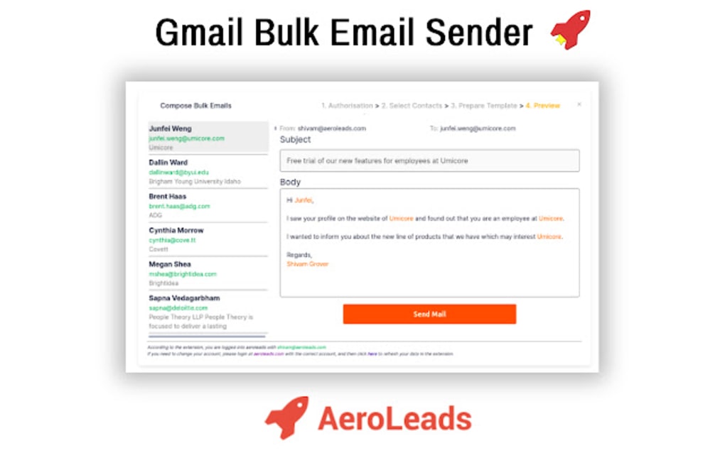 Gmail Bulk Email Sender for Google Chrome Extension Download