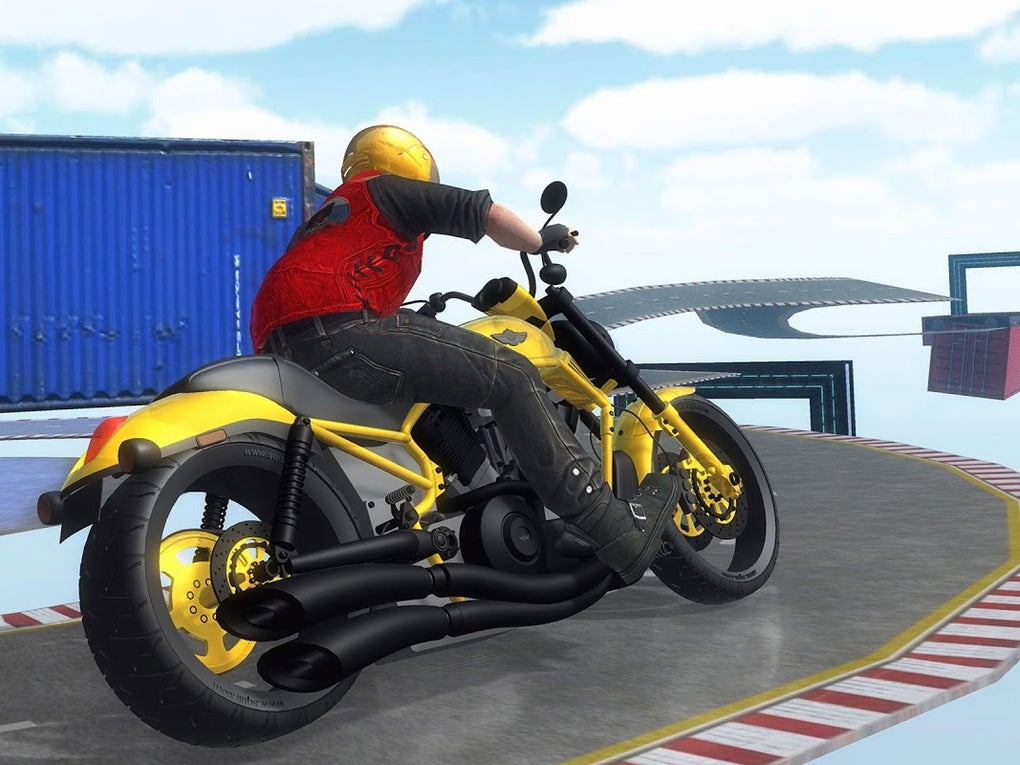 Impossible Bike Stunt - Mega Ramp Bike Racing Game voor Android - Download