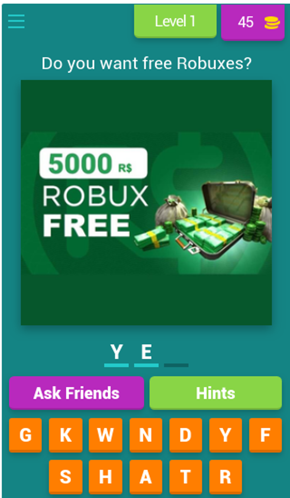 5000 Robux для Android — Скачать