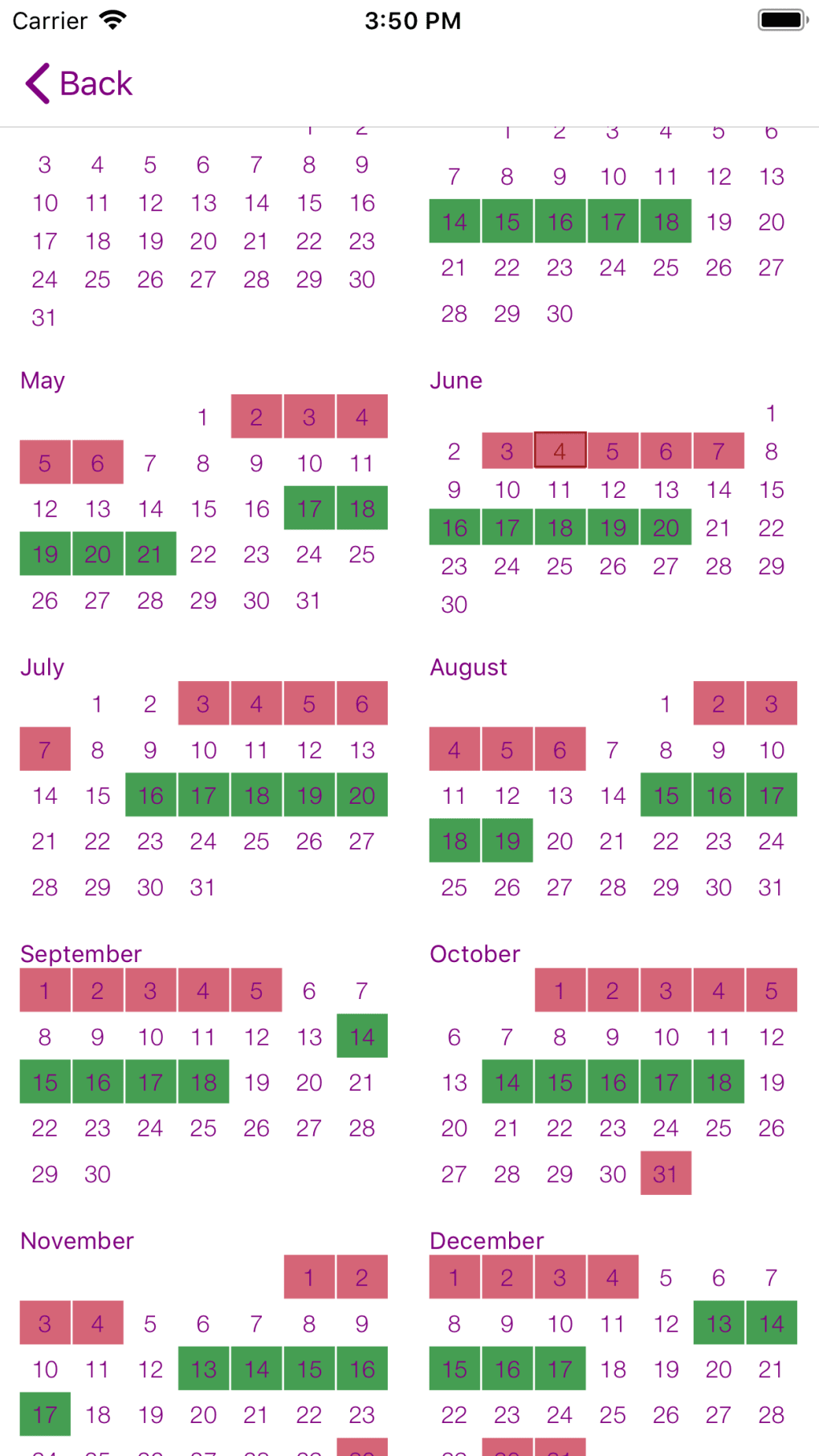 My Period Calendar for iPhone Download
