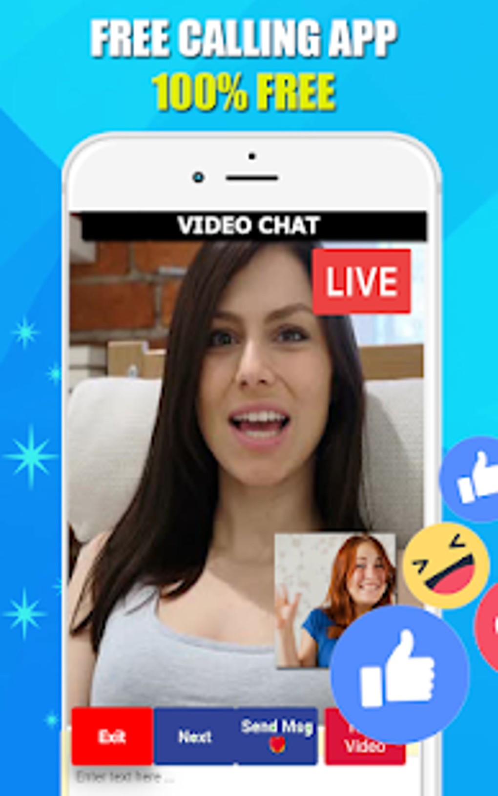 random video call online without login