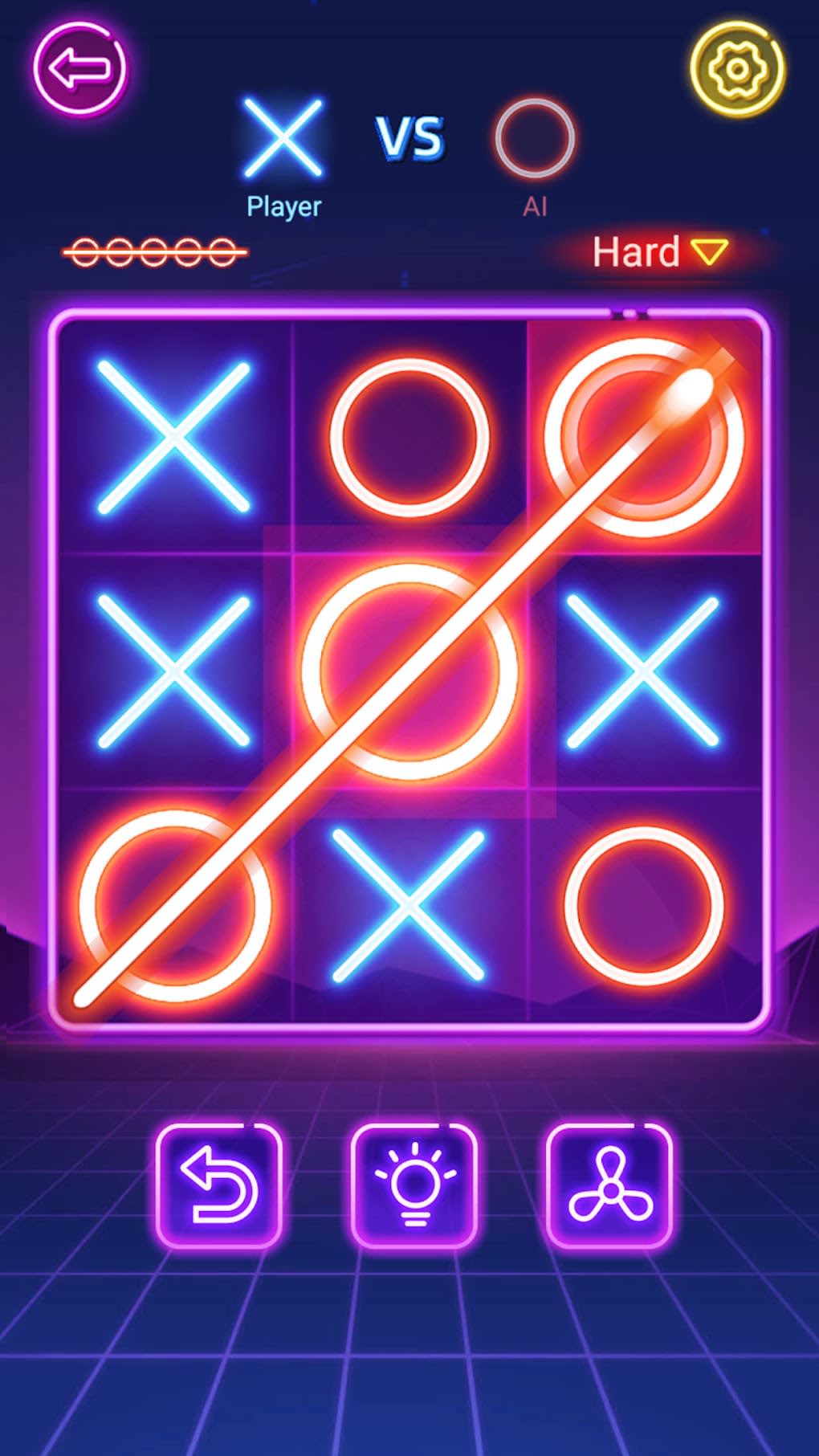 Tic Tac Toe glow - Puzzle Game - Apps on Google Play