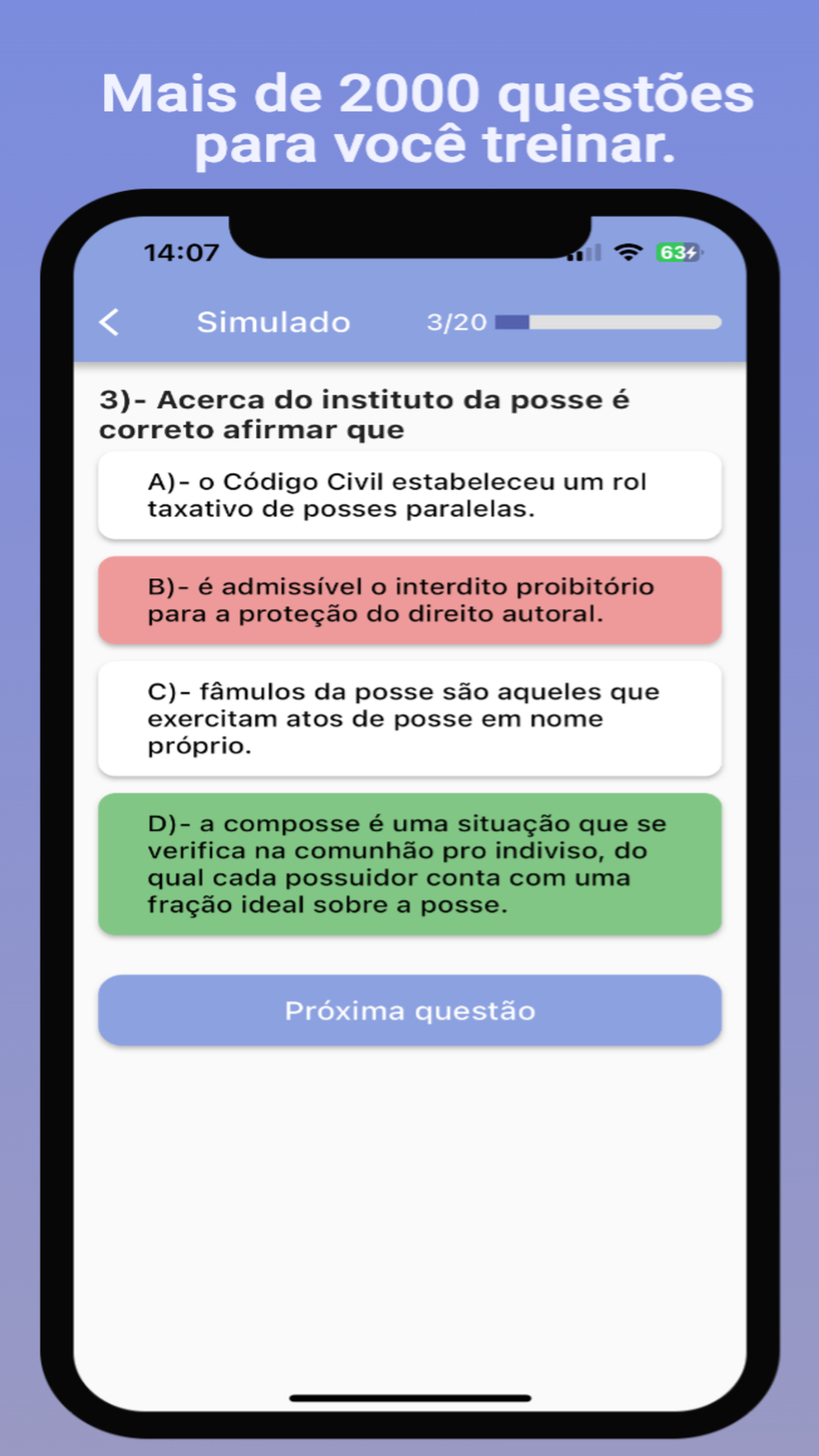 Simulado OAB 2024 for iPhone - Download