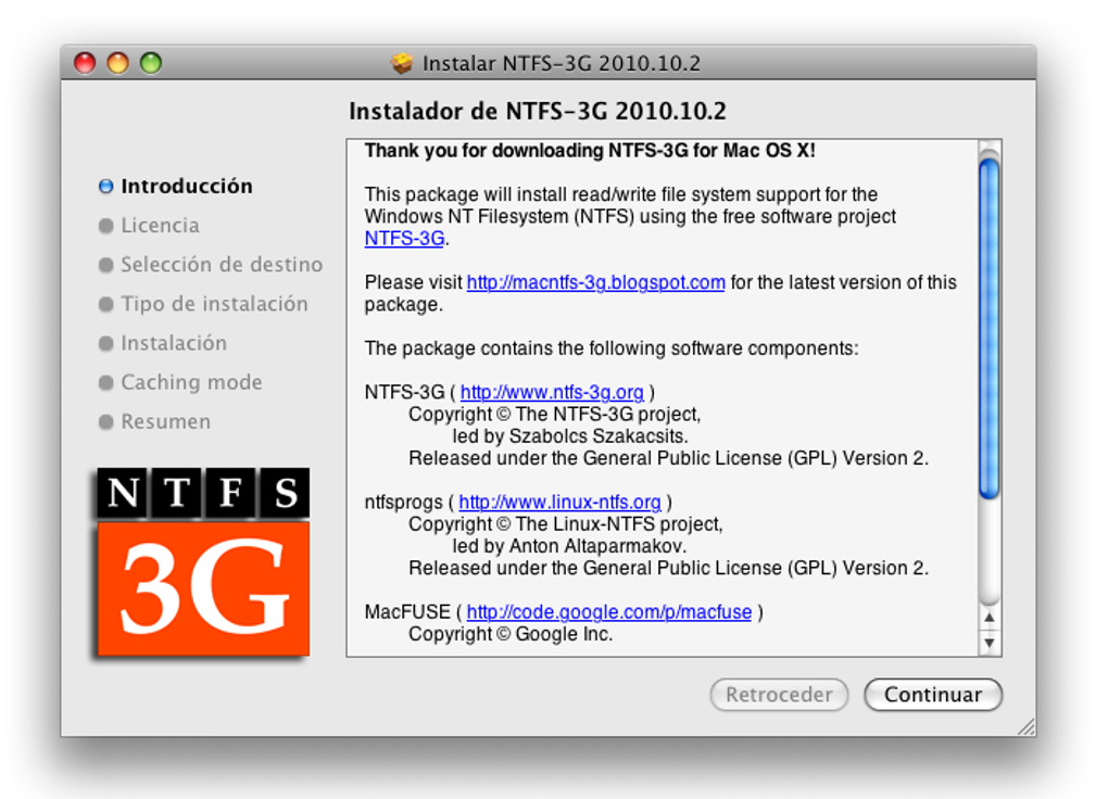 NTFS 3G Para Mac Download