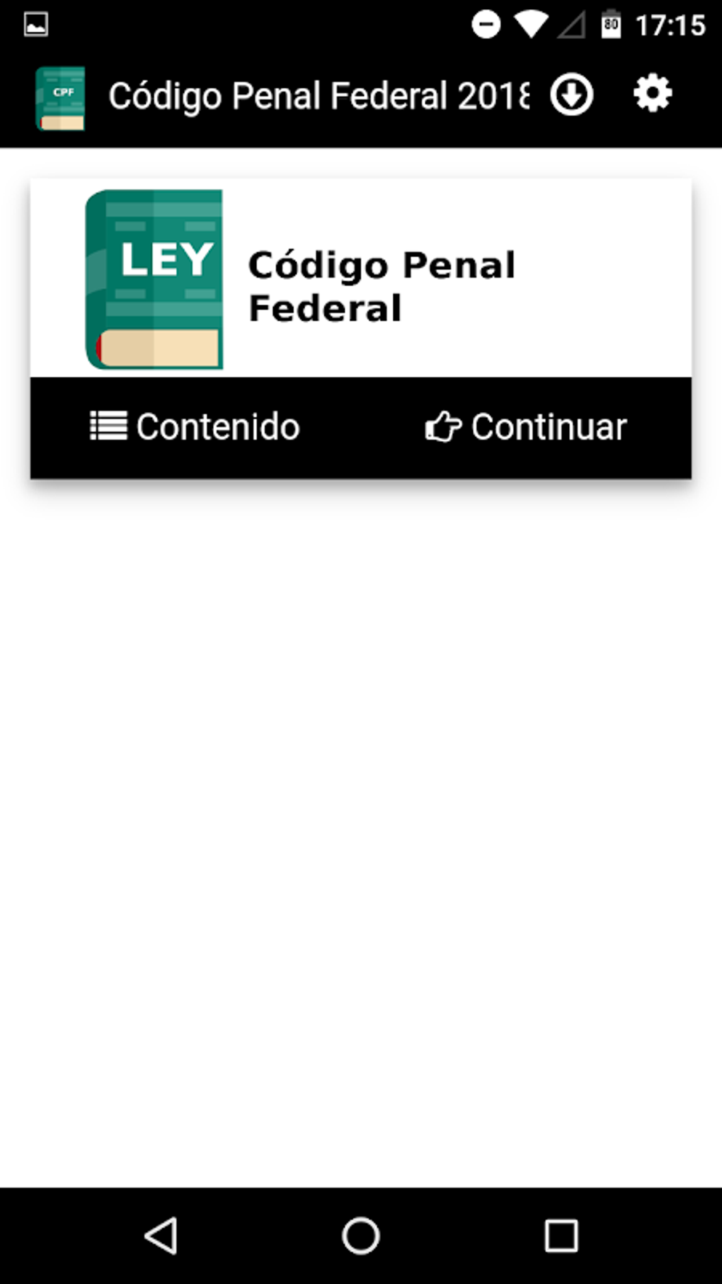 CPF – Código Penal Federal APK สำหรับ Android - ดาวน์โหลด