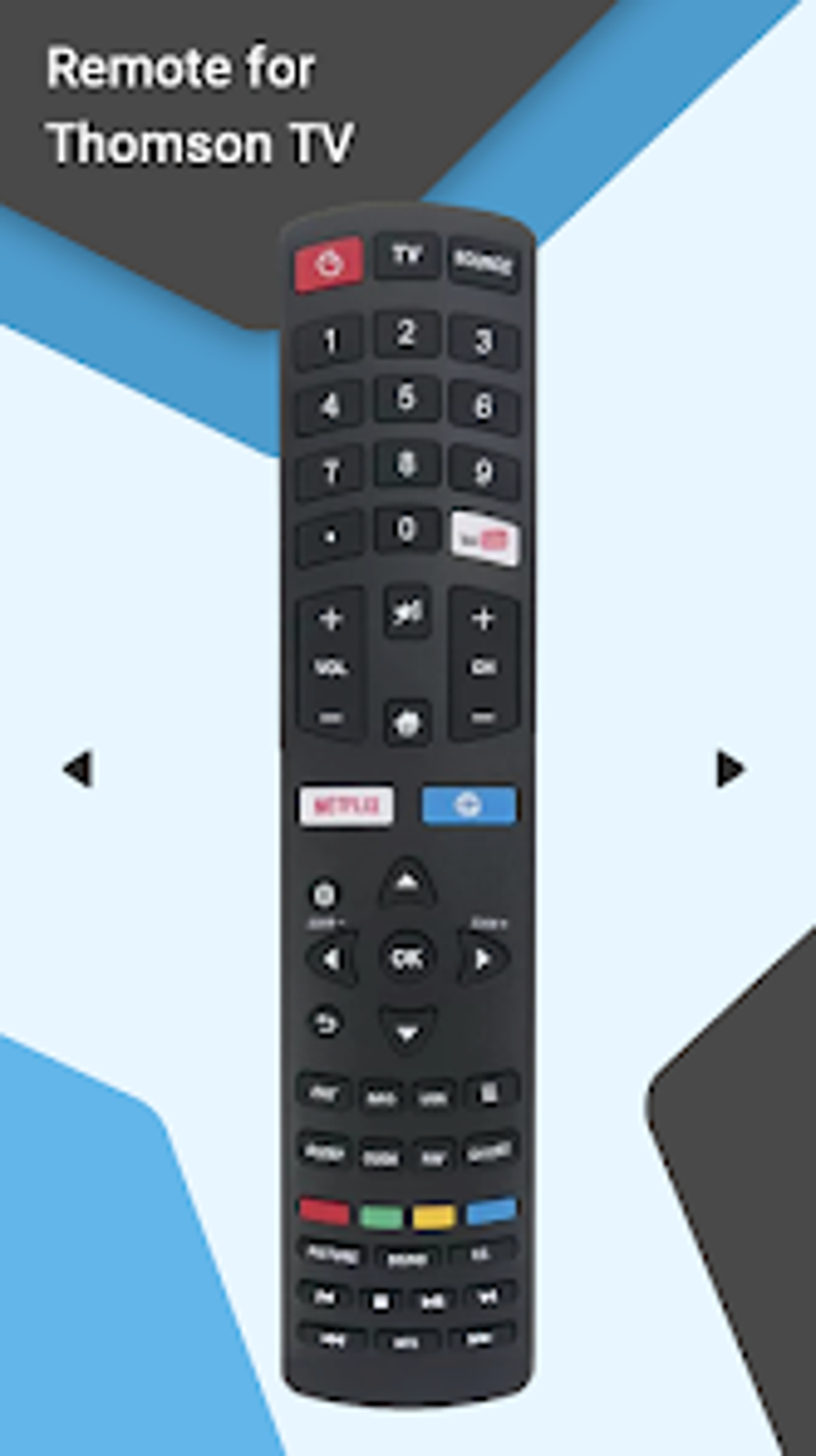 Remote for Thomson TV для Android — Скачать