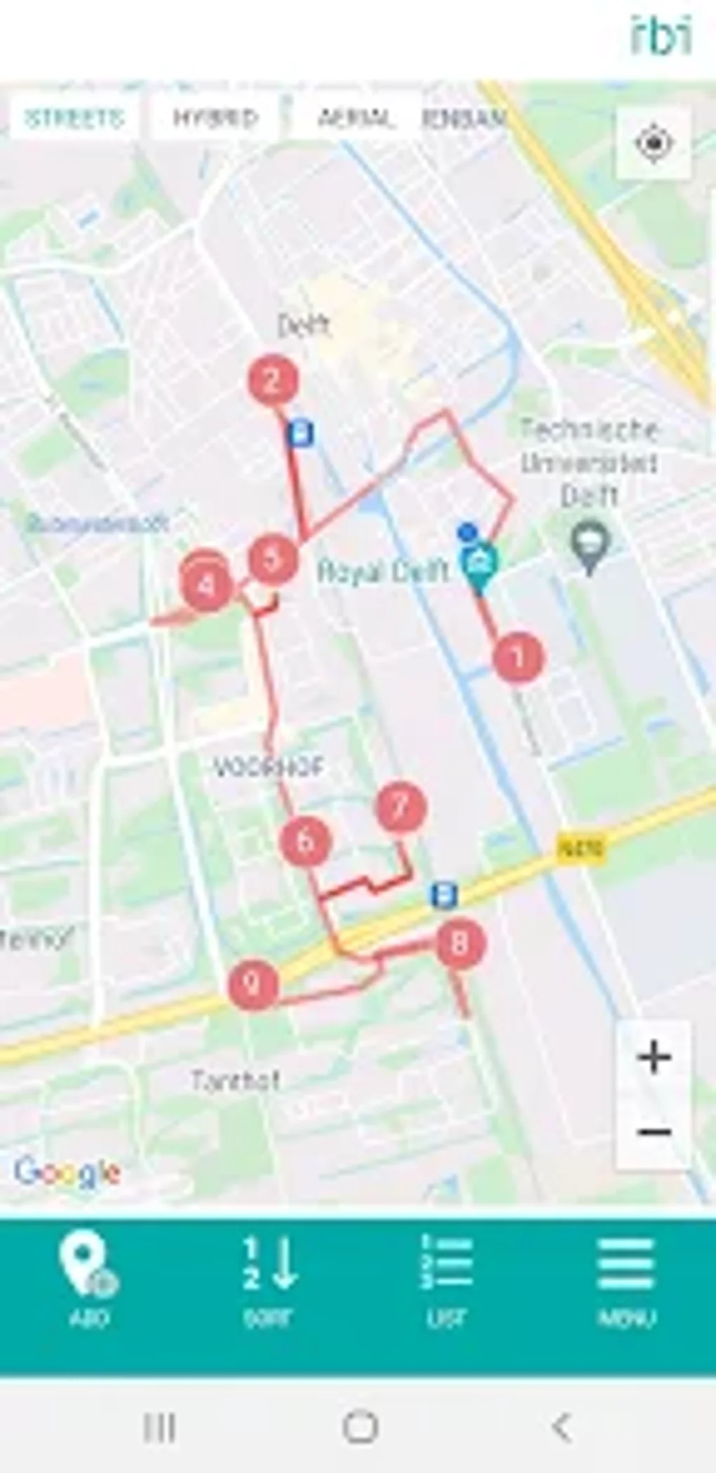 IBI smart route planner for Android - Download
