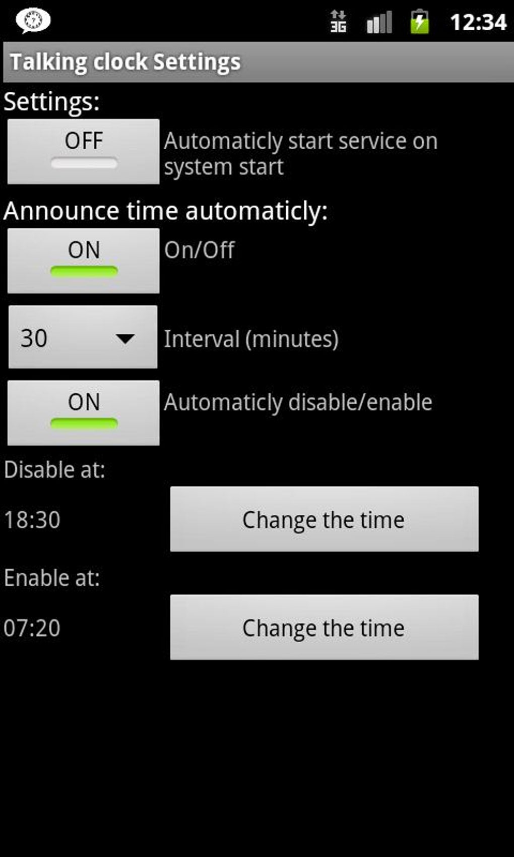 Говоришь часы 2. Говорящие часы v1.7.3.4. Talking Clock APK.