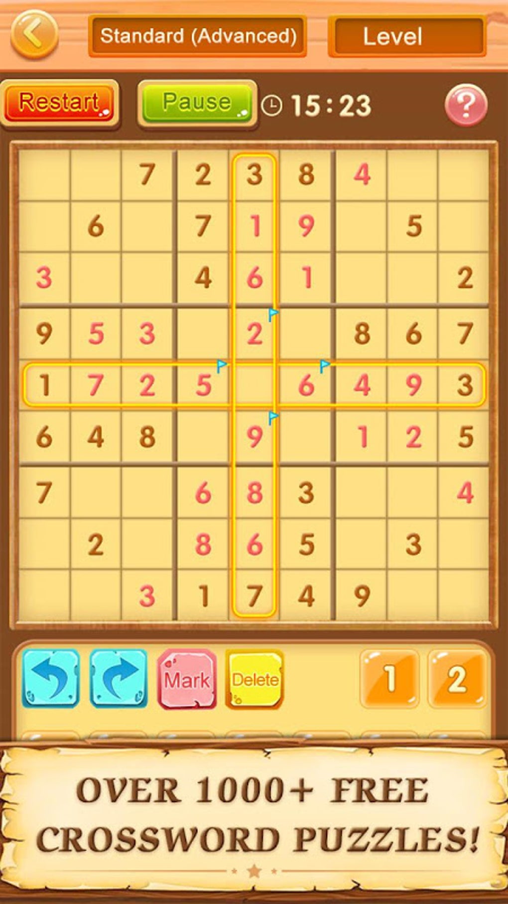 Sudoku Free: Sudoku Master Crossword Puzzle Games APK para Android