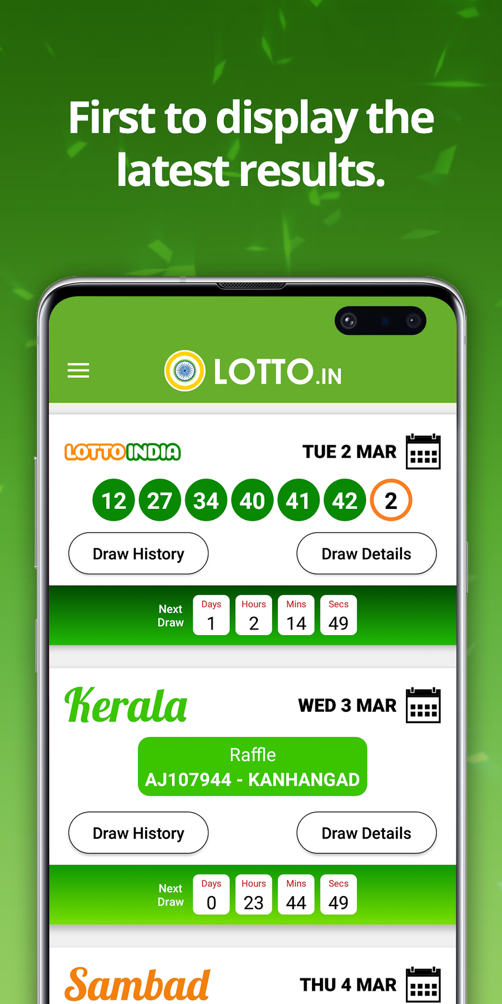 India Lottery Results For Android Download