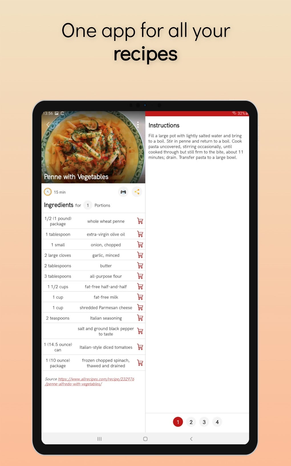 My Cookbook All your recipes для Android — Скачать