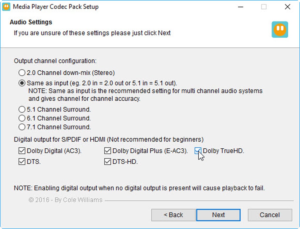 media player codec pack download.com