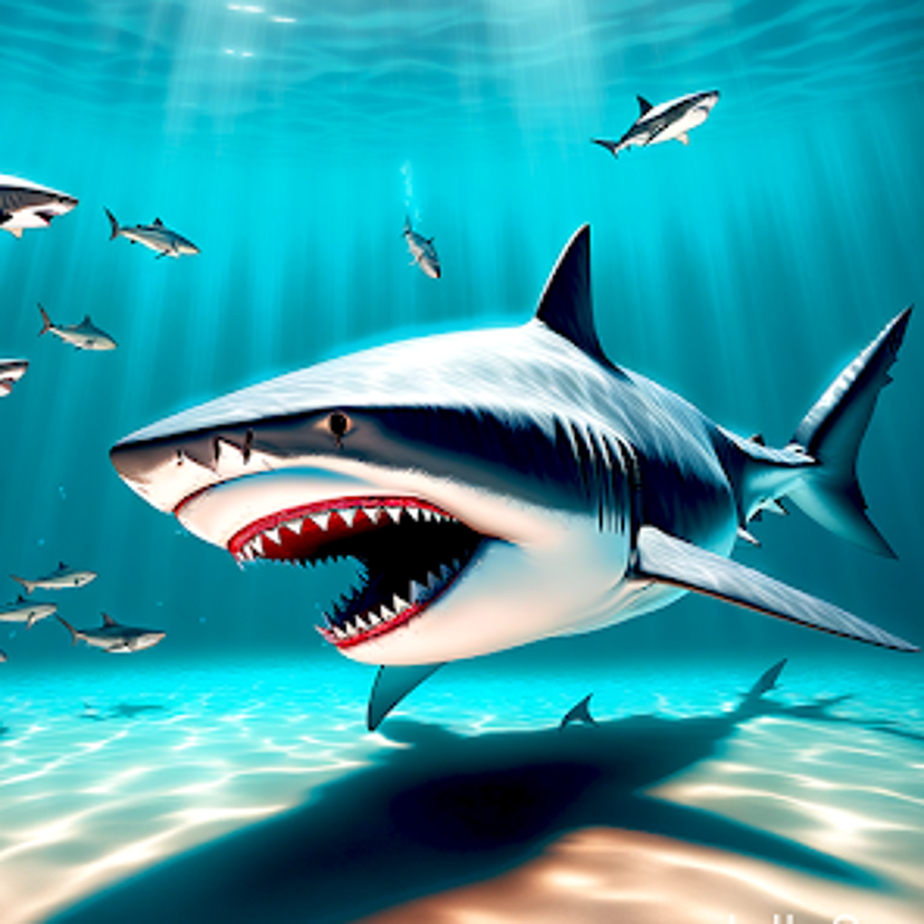 Shark Attack Predator Fish Sim для Android — Скачать