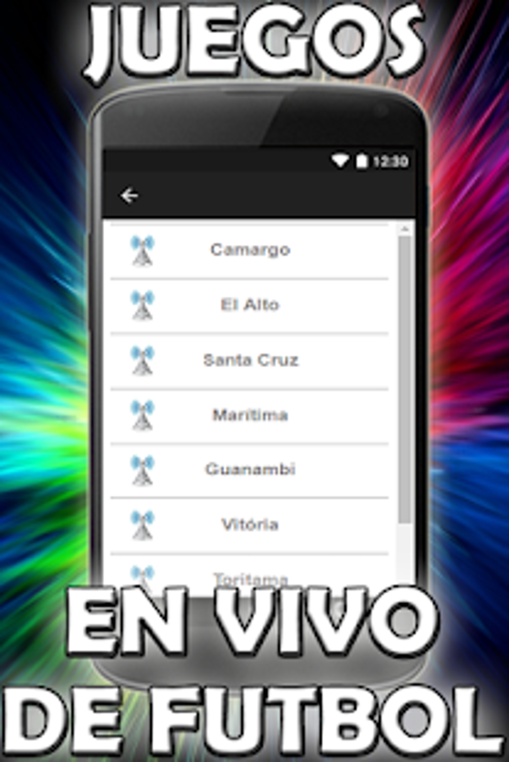 Ver partidos de futbol en vivo y en directo Guide para Android - Descargar