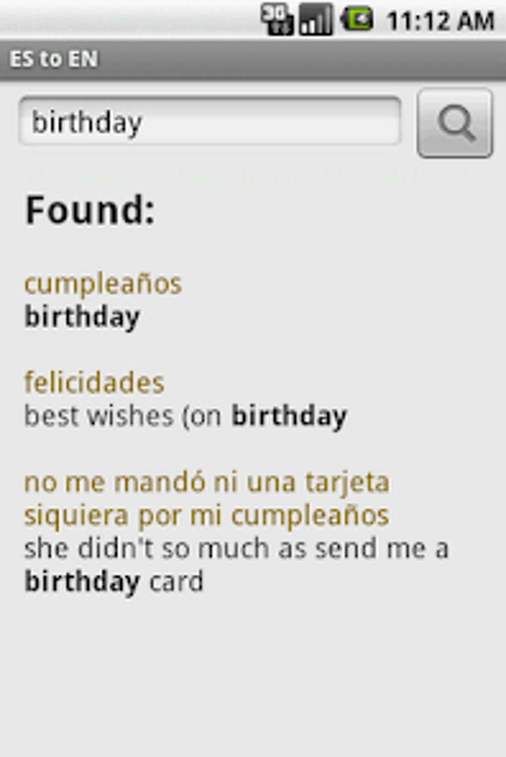 Spanish To English Para Android Download