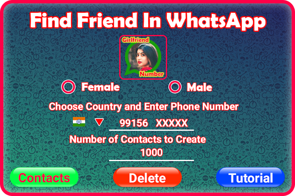 friend search for chat girlfriend search