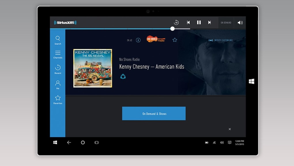 download sirius app for pc