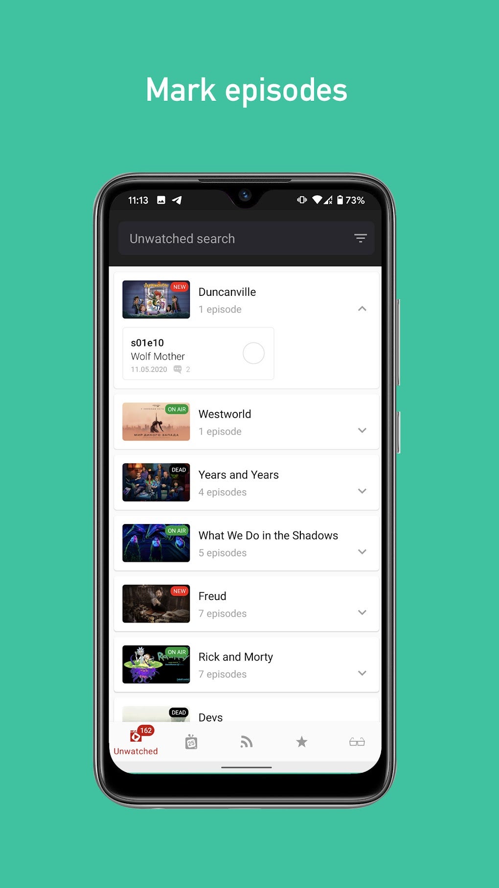 MyShows TV Shows tracker для Android — Скачать