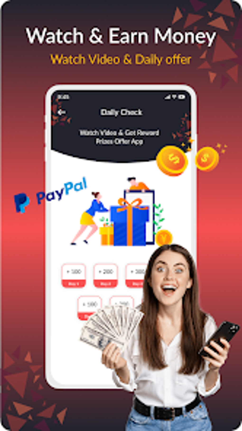 Watch Video Daily Earn Money para Android Descargar