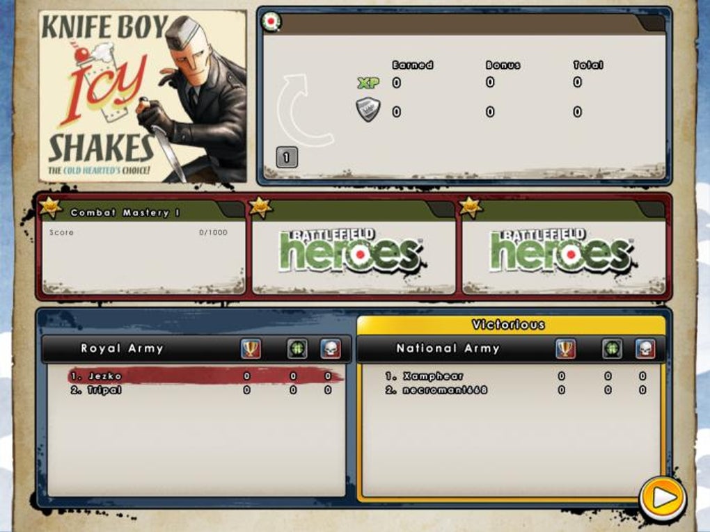 EA First free online web game Battlefield Heroes