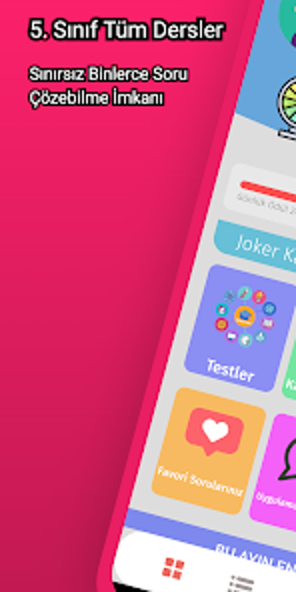 5.Sınıf Testleri Tüm Dersler For Android - Download