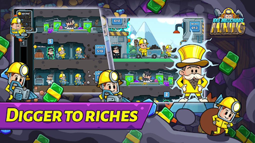 Digger To Riches： Idle mining game Game for Android - Download