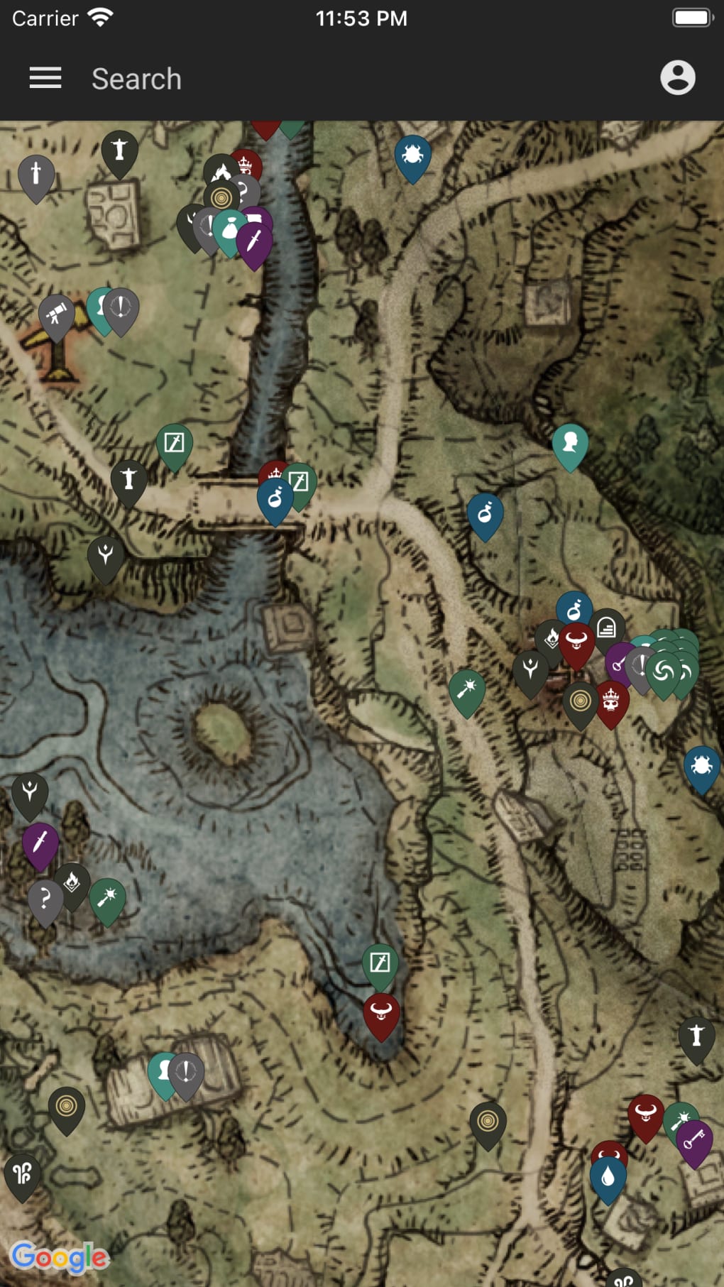 Mapgenie Elden Ring Map Screenshot 