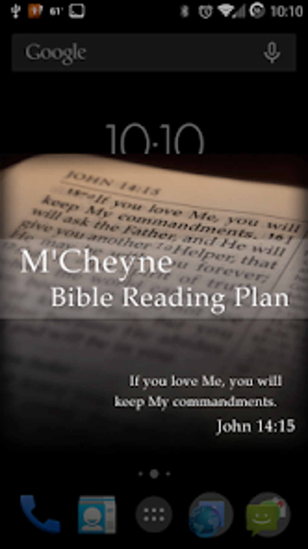 Bible Reading Plan MCheyne Na Android Download