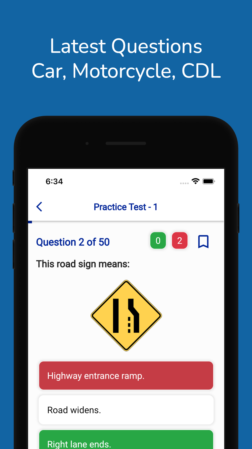 Wisconsin DMV Permit Practice for iPhone Download