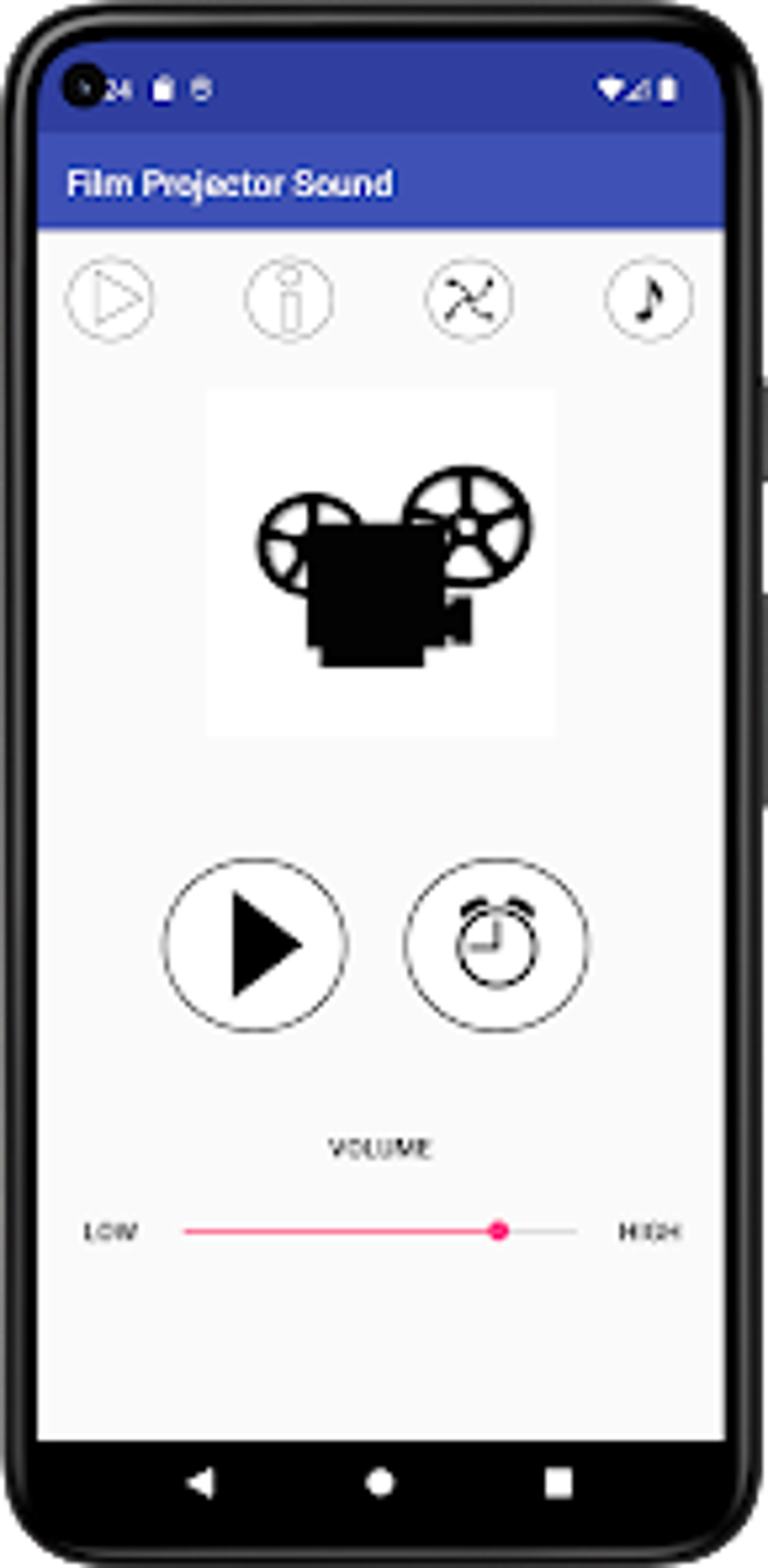 Film Projector Sound для Android — Скачать