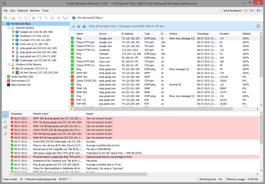 Network monitoring software free download full version minecraft windows 10 java download