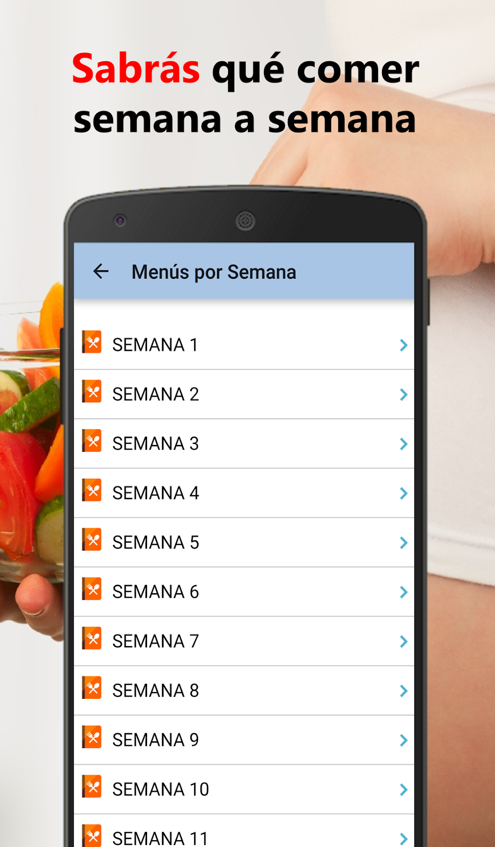 Menú Para Embarazadas Diario For Android Download 