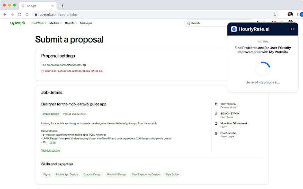 HourlyRateStaging para Google Chrome Extensão Download