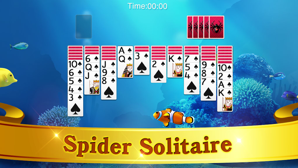 Spider Solitaire Blue em Jogos na Internet