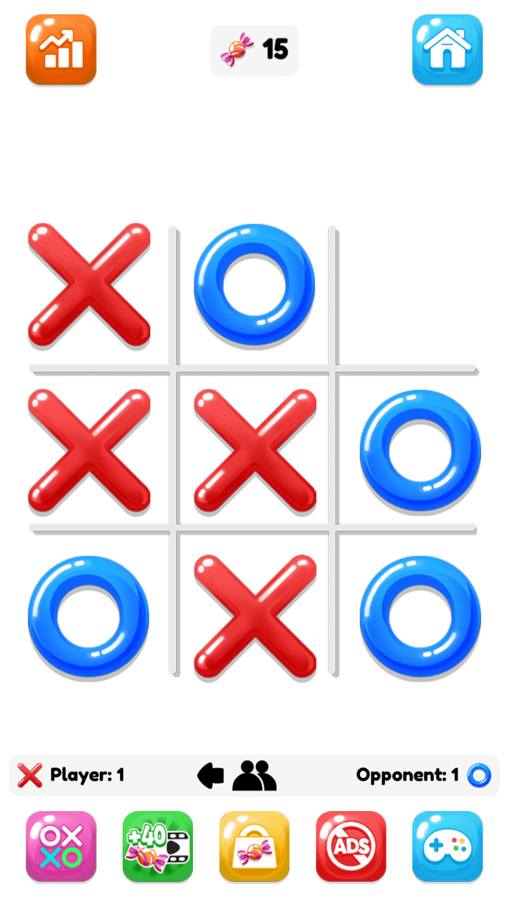 X-O Game online,fun Tic Tac Toe style games free,PC strategy play