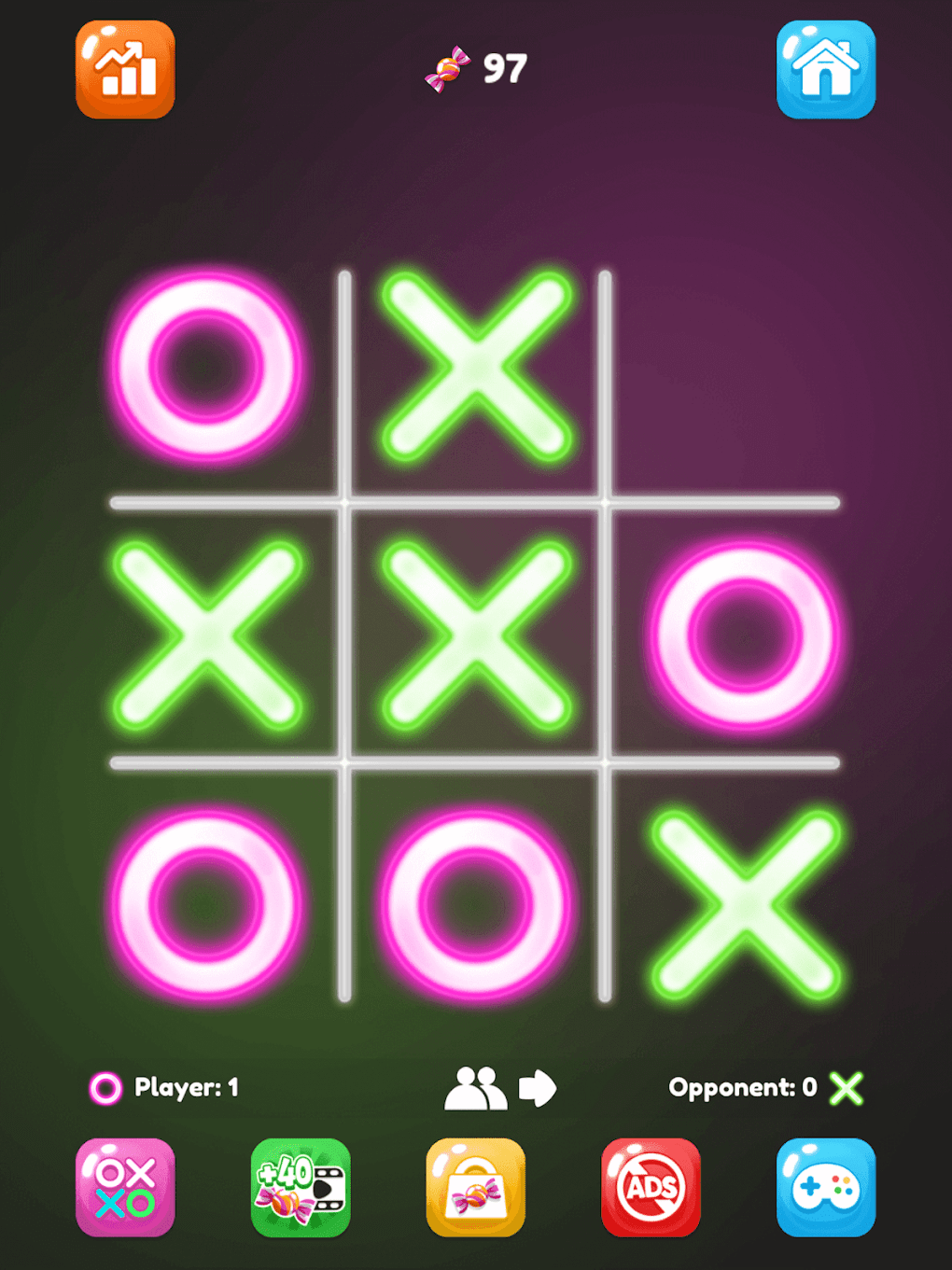 Tic Tac Toe NeO (84 Levels)::Appstore for Android