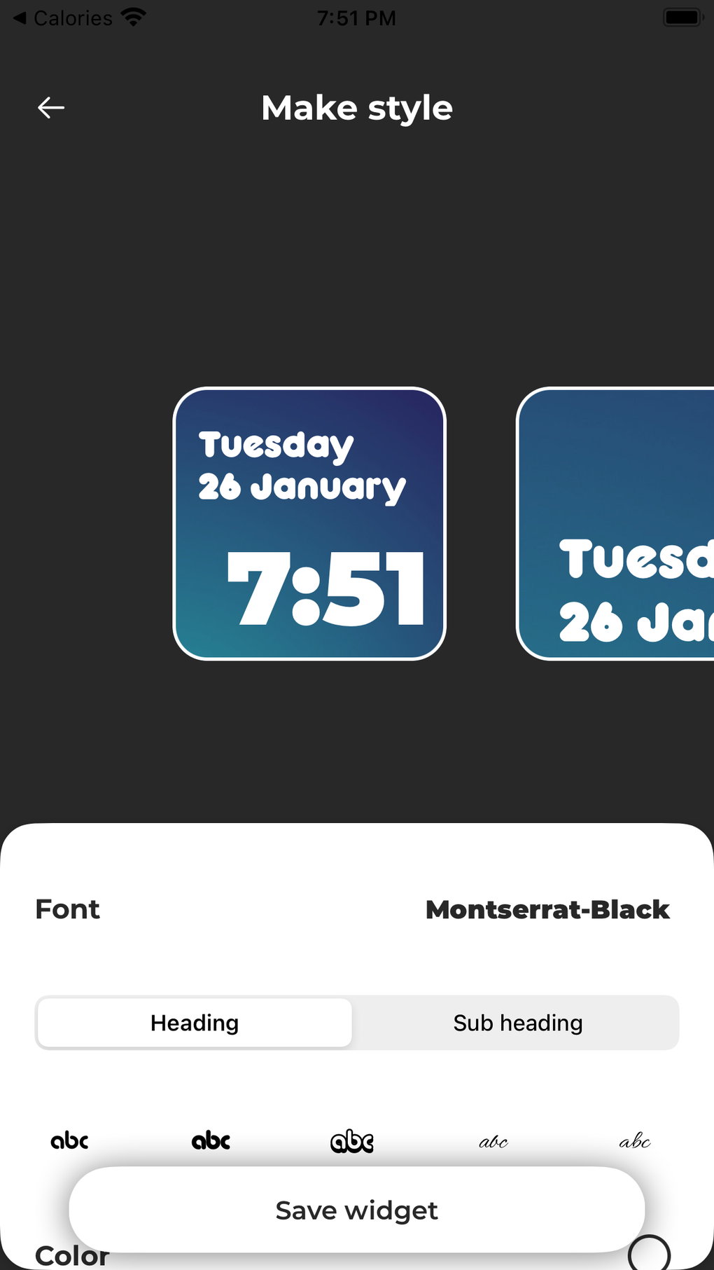 Date and time widget for iphone download